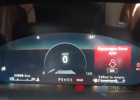 2021 Lincoln Nautilus Reserve z USA, uszkodzony, nr VIN 2LMPJ8K93MBL18365